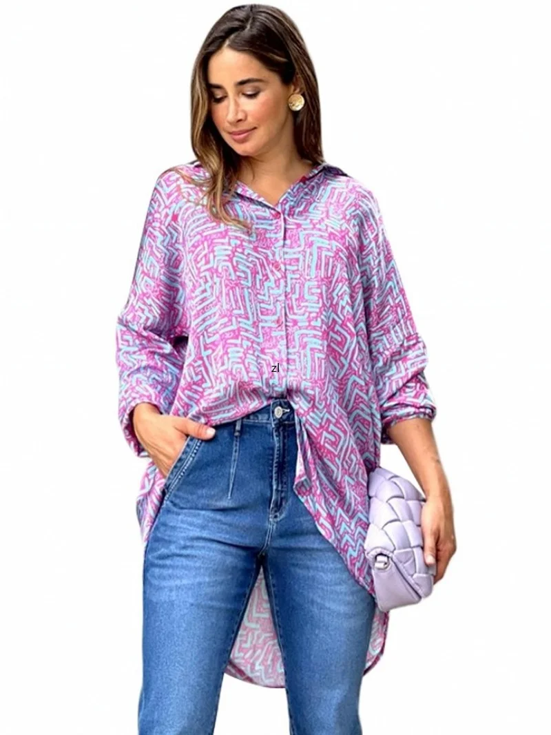 Women Office Lady Shirts New Paisley Vintage Print Turn Down Neck Long Sleeve Blouses Shirts Fashion Above Knee Dress Outfit
Women Office Lady Shirts New Paisley Vintage Print Turn Down Neck Long Sleeve Blouses Shirts Fashion Above Knee Dress Outfit