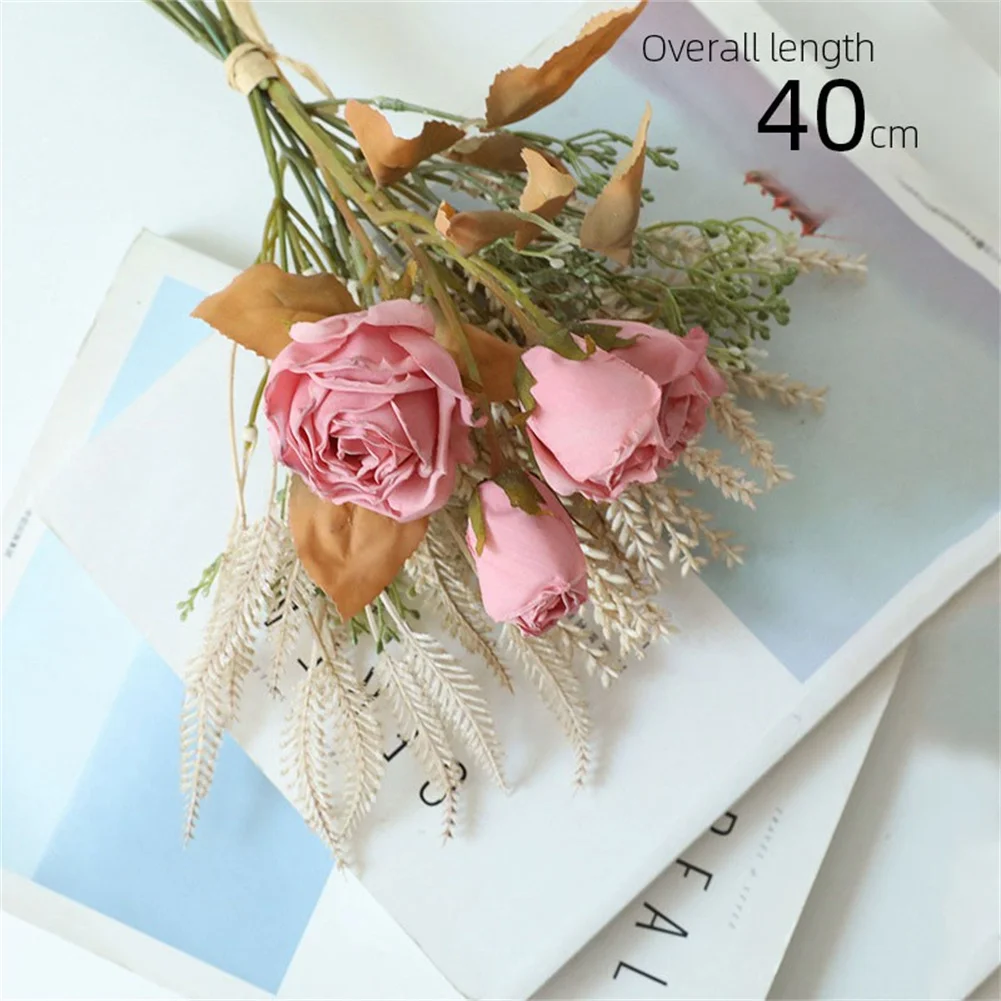 Artificial Roses Dried Flowers Bouquets Plants Wedding Photography Props Home Decor Artificial Silk Flowers Indie Room Decor
Artificial Roses Dried Flowers Bouquets Plants Wedding Photography Props Home Decor Artificial Silk Flowers Indie Room Decor