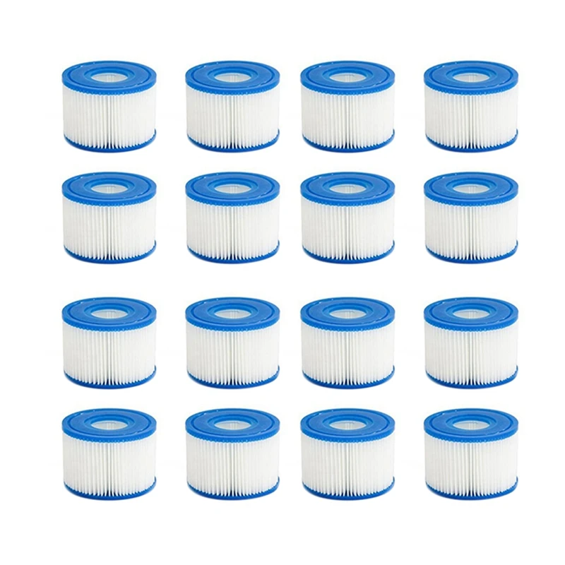16 Pcs Pool Filters Cartridges Type S1 For Intex Purespa,Hot Tub Filter,Pool Spa Filter For Intex 29001E,Spa Filter
16 Pcs Pool Filters Cartridges Type S1 For Intex Purespa,Hot Tub Filter,Pool Spa Filter For Intex 29001E,Spa Filter