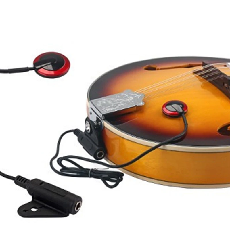 

Professional Piezo Transducer Contact Mic Pickup Copper Pickup For Acoustic Guitar Pickup Violin Ukulele Banjo String Instrument