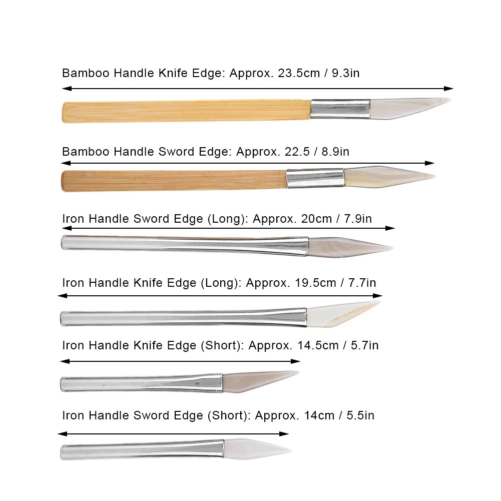 6Pcs Set Agate Burnisher Agate Knife W/ Handle Jewelry Polishing For Metal Clay Work Gold&silver Foil Polishing Tools
6Pcs Set Agate Burnisher Agate Knife W/ Handle Jewelry Polishing For Metal Clay Work Gold&silver Foil Polishing Tools