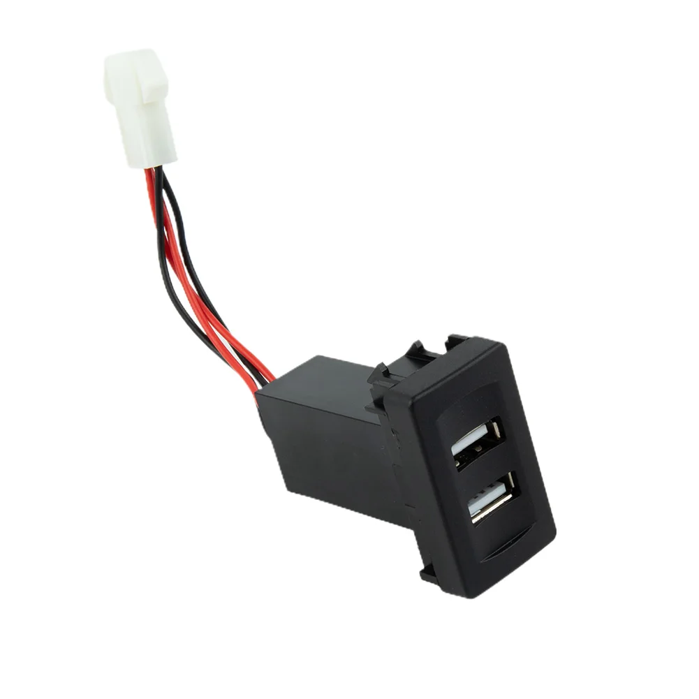 12-24V 4200nA 2.1A USB Car Dual USB Port Charger Socket Light Built-In Socket For Transport T4 On-off Interior Parts
12-24V 4200nA 2.1A USB Car Dual USB Port Charger Socket Light Built-In Socket For Transport T4 On-off Interior Parts