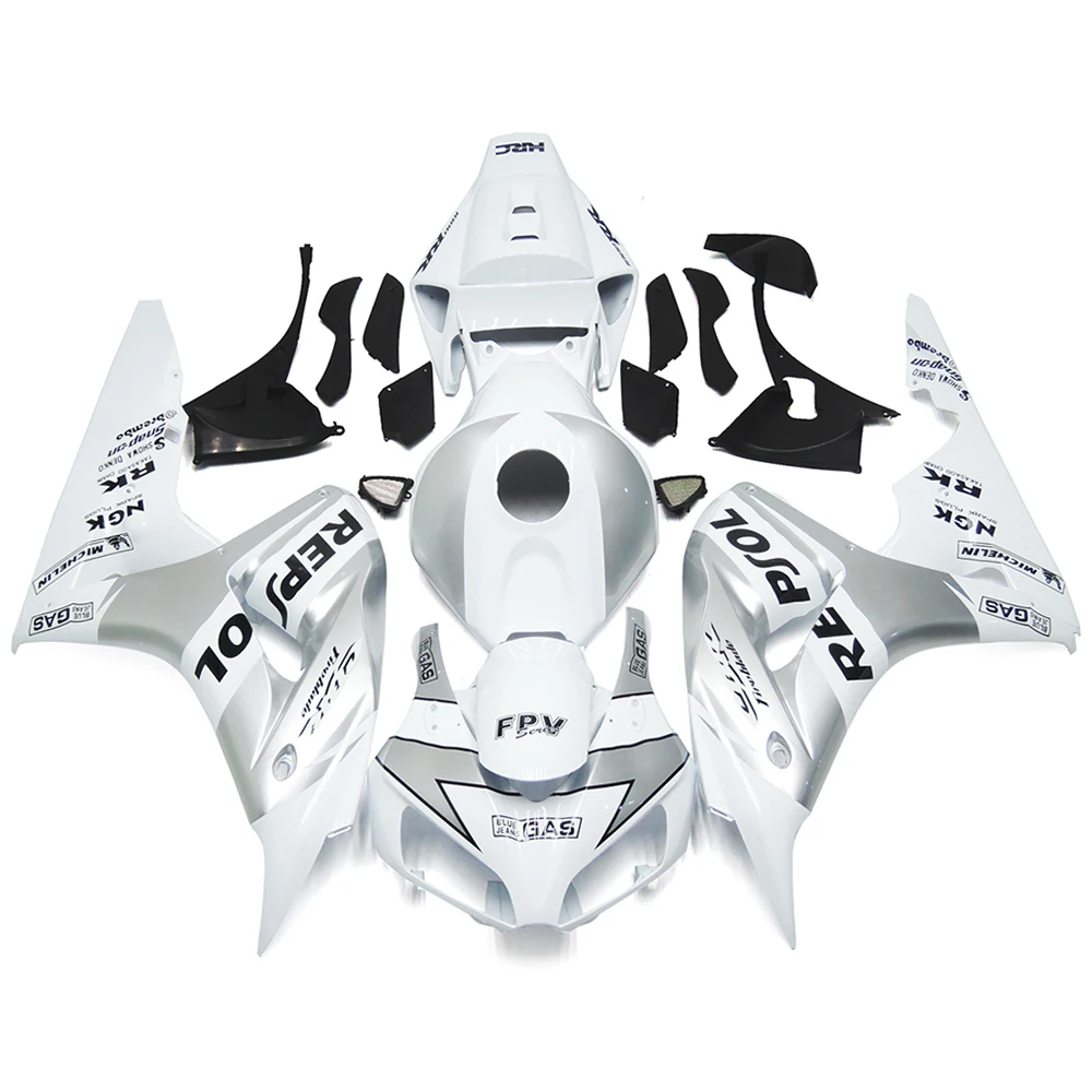 Gray White Repsol Fairing Fit for Honda 2006 2007 CBR1000RR CBR 1000RR Injection Mold ABS Plastics New Bodywork 06 07 
Gray White Repsol Fairing Fit for Honda 2006 2007 CBR1000RR CBR 1000RR Injection Mold ABS Plastics New Bodywork 06 07