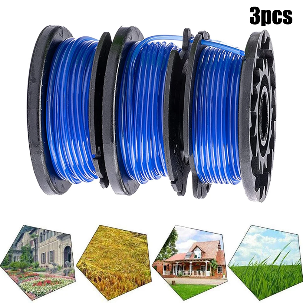 3PCS Line Spool For Greenworks 24V Grass Trimmer G24LT25 G24LT G24LT28 G24LT30M Garden Grass Cutter String Trimmer Accessries
3PCS Line Spool For Greenworks 24V Grass Trimmer G24LT25 G24LT G24LT28 G24LT30M Garden Grass Cutter String Trimmer Accessries