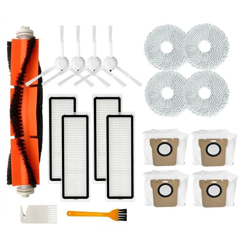 For Xiaomi Dreame Bot L10S Ultra Robot Vacuum Cleaner Accessories Main Brush Side Brush Hepa Filter Mop Rag Spare Parts
For Xiaomi Dreame Bot L10S Ultra Robot Vacuum Cleaner Accessories Main Brush Side Brush Hepa Filter Mop Rag Spare Parts