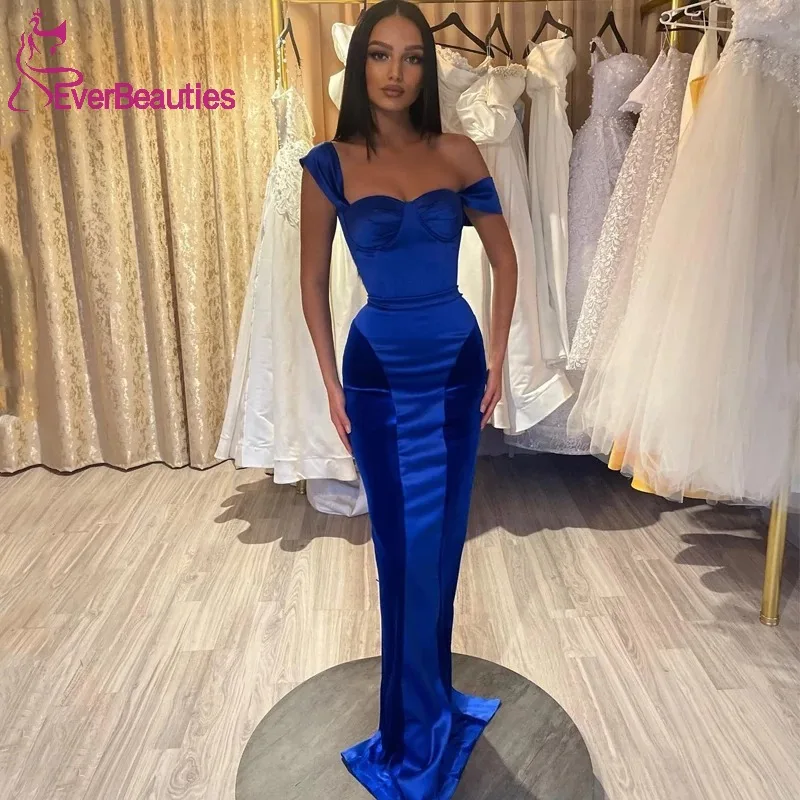 Blue Mermaid Prom Evening Dresses Sweetheart Floor Length Party Dress Saudi Arabia Dubai Night Cocktail Gown Plus Size
Blue Mermaid Prom Evening Dresses Sweetheart Floor Length Party Dress Saudi Arabia Dubai Night Cocktail Gown Plus Size