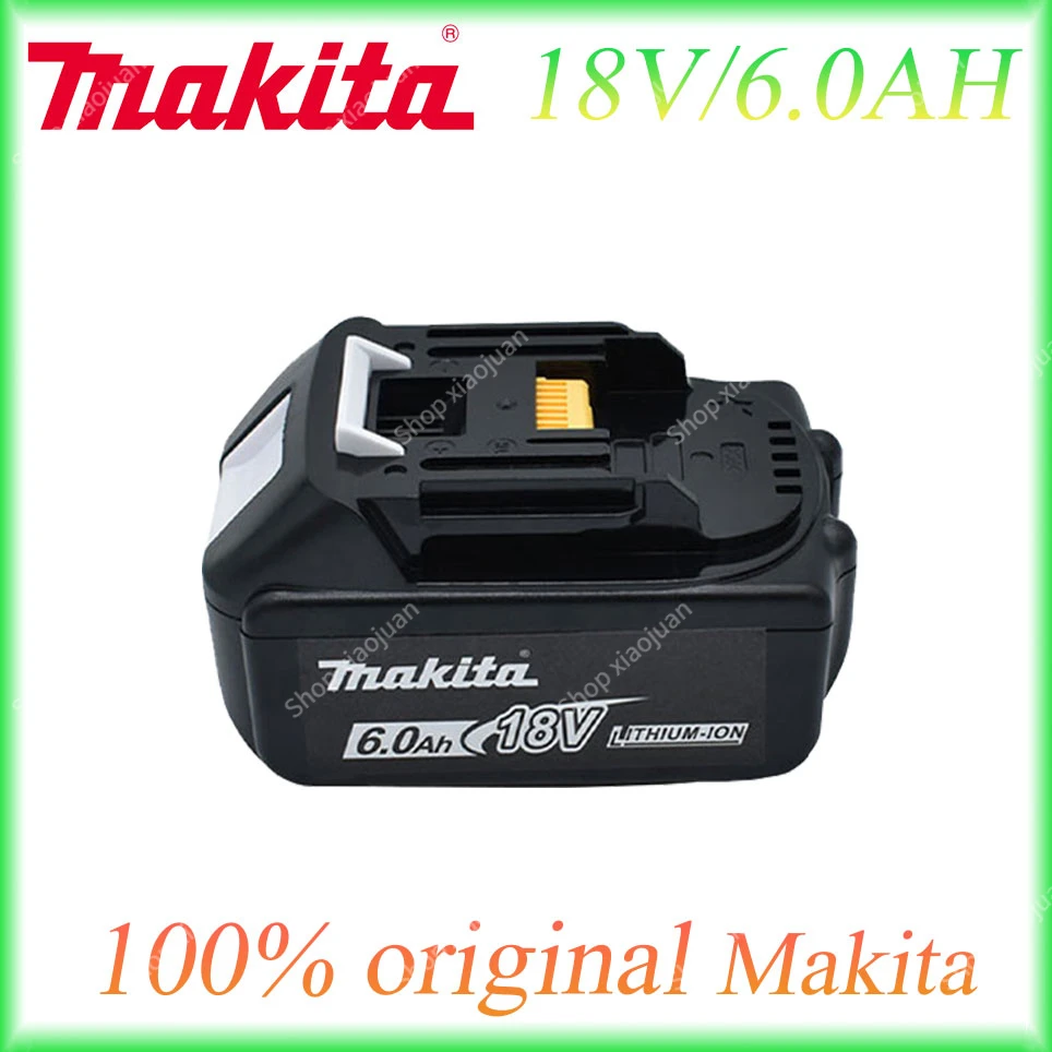 18V 6.0Ah Makita Original With LED lithium ion replacement LXT BL1860B BL1860 BL1850 Makita rechargeable power tool battery 6AH
18V 6.0Ah Makita Original With LED lithium ion replacement LXT BL1860B BL1860 BL1850 Makita rechargeable power tool battery 6AH