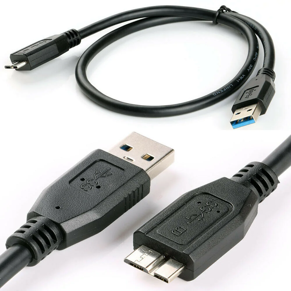 USB Micro B Cable to Type A Micro Cable Data Transfer Fast Charger Cable for Hard Drive for Samsung USB 3.0 Micro B Cable
USB Micro B Cable to Type A Micro Cable Data Transfer Fast Charger Cable for Hard Drive for Samsung USB 3.0 Micro B Cable