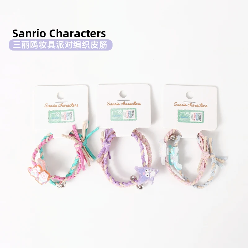 Новинка Sanrios Kawaii Cinnamoroll Pachacco плетеная модная Резиновая лента My Melody вечерние 2 шт. в упаковке мультяшное аниме украшение
Новинка Sanrios Kawaii Cinnamoroll Pachacco плетеная модная Резиновая лента My Melody вечерние 2 шт. в упаковке мультяшное аниме украшение