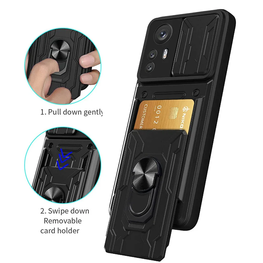 For Xiaomi 12 Lite Case Card Slot Bag Kickstand Camera Protection Cover For Xiaomi 12S Pro 12S 12 Lite 12X 11 Lite 11T Coque
For Xiaomi 12 Lite Case Card Slot Bag Kickstand Camera Protection Cover For Xiaomi 12S Pro 12S 12 Lite 12X 11 Lite 11T Coque