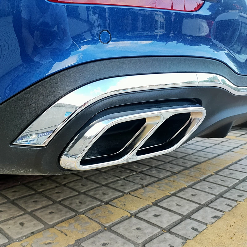 For Mercedes-Benz C-Class C220d C300 Sedan W206 2022 2023 Tail End Tip Pipe Exhaust Muffler Frame Cover Trim Car Styling
For Mercedes-Benz C-Class C220d C300 Sedan W206 2022 2023 Tail End Tip Pipe Exhaust Muffler Frame Cover Trim Car Styling