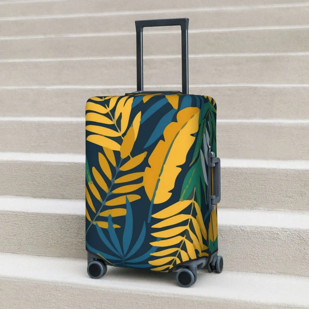 Colorful Plants Suitcase Cover Vacation Tropical Leaf Fun Luggage Accesories Business Protector
Colorful Plants Suitcase Cover Vacation Tropical Leaf Fun Luggage Accesories Business Protector