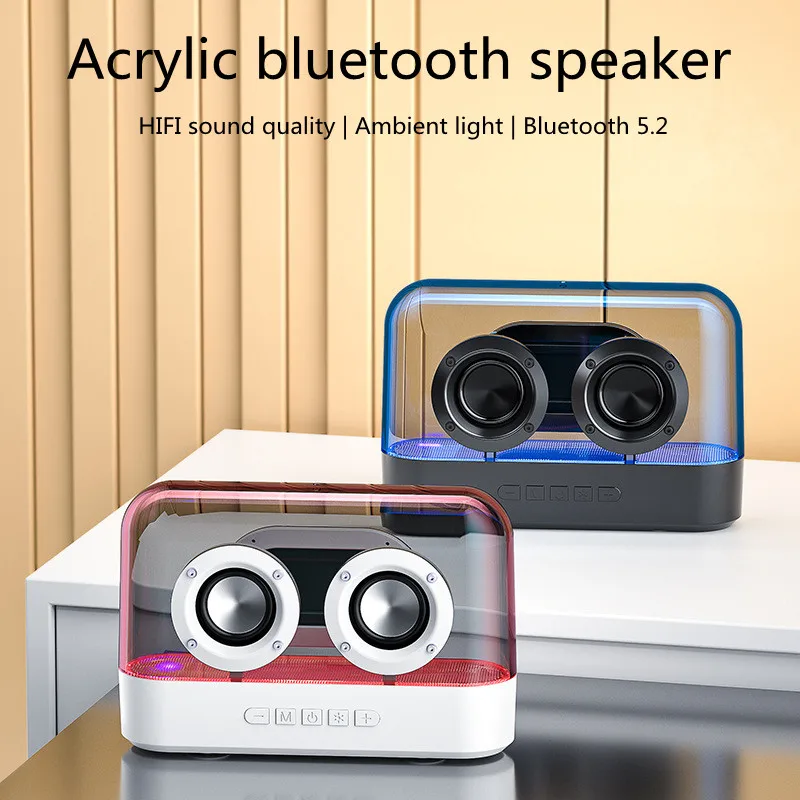 K9 Portable Colorful Atmosphere Light Outdoor Wireless Bluetooth Audio, High-quality Subwoofer Small Speaker 
K9 Portable Colorful Atmosphere Light Outdoor Wireless Bluetooth Audio, High-quality Subwoofer Small Speaker