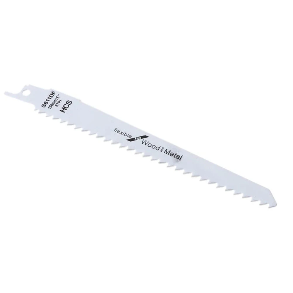 S611D 150mm HCS Reciprocating Saw Blade Jigsaw Blade Saber Saw Handsaw For Cutting Wood Metal Electrical Power Tools Accessories
S611D 150mm HCS Reciprocating Saw Blade Jigsaw Blade Saber Saw Handsaw For Cutting Wood Metal Electrical Power Tools Accessories