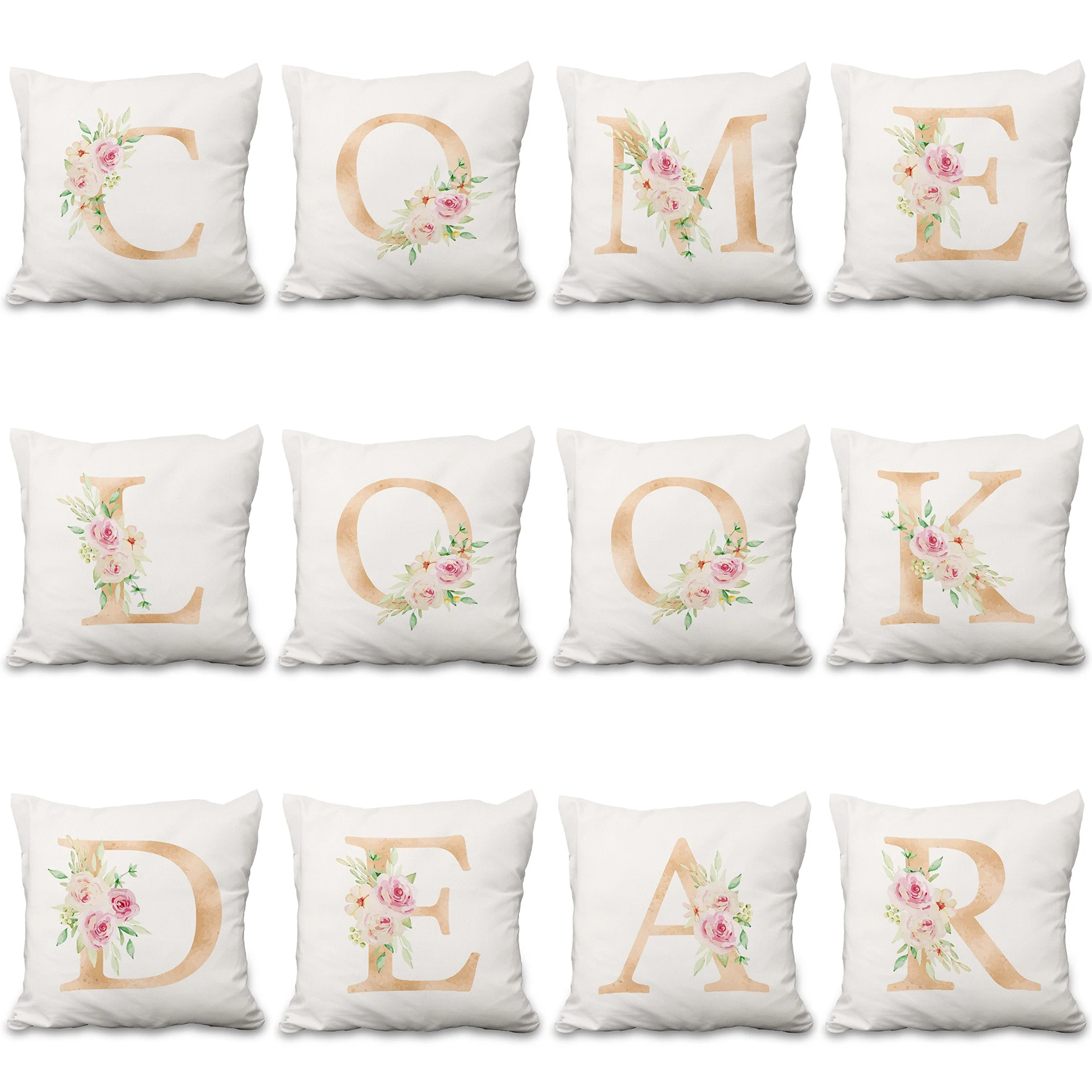 Custom Letter Decorative Cushion Cover Wedding Party Decoration Wedding Decorative Pillow Party Supplies Wedding Ornaments 40x40
Custom Letter Decorative Cushion Cover Wedding Party Decoration Wedding Decorative Pillow Party Supplies Wedding Ornaments 40x40