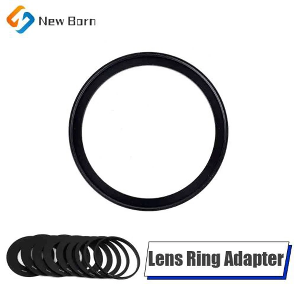 

42mm-43mm-49mm-52mm-55mm-58mm 42 43 49 52 55 58 mm Metal Filter Lens Adapter Ring for Sony Canon EOS Nikon DSLR Camera Adapters