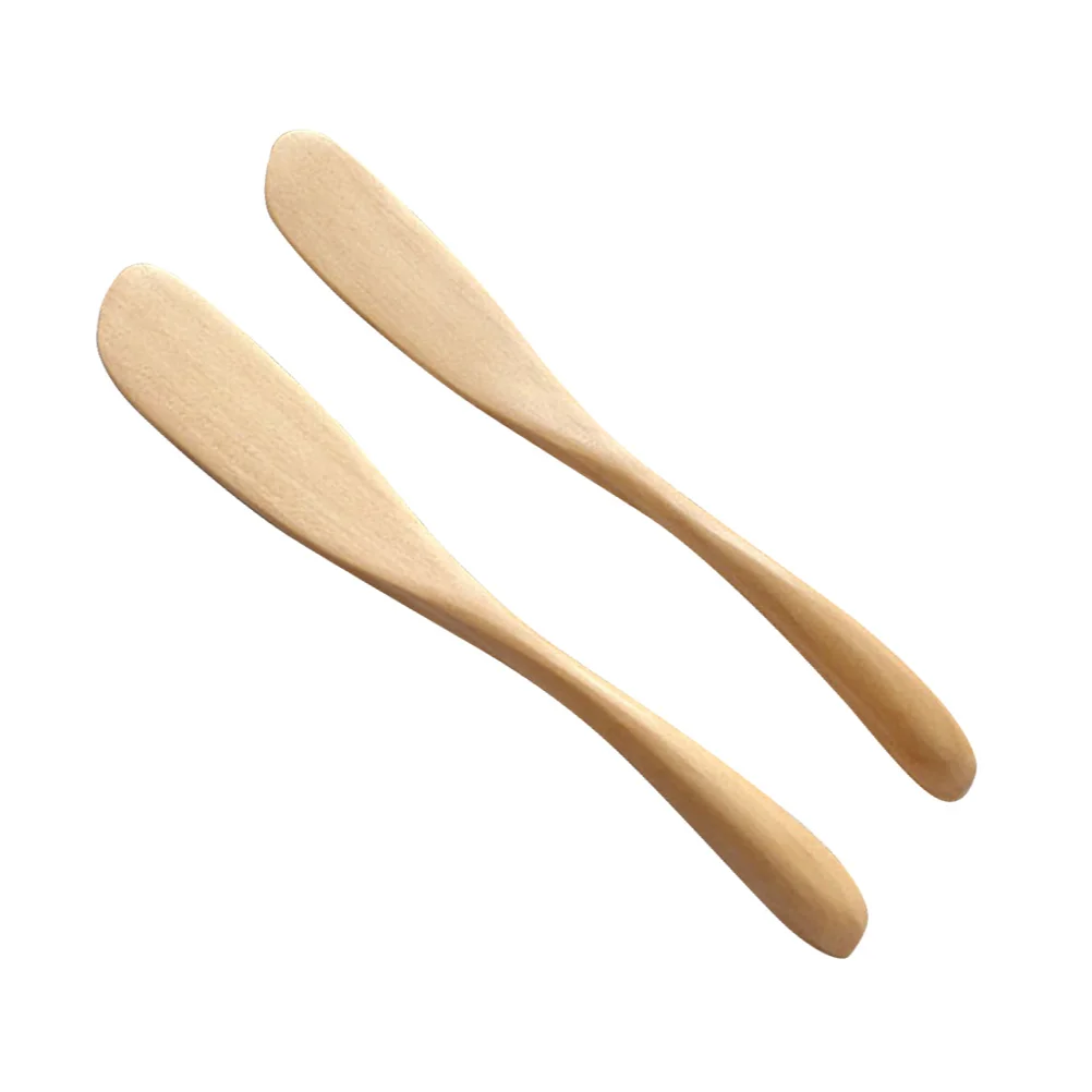 

Spreader Butter Spatula Cream Jam Condiment Cheese Spatulas Sandwich Pastry Scrapers Baking Dessert Jelly Peanut Wood Wooden Jar