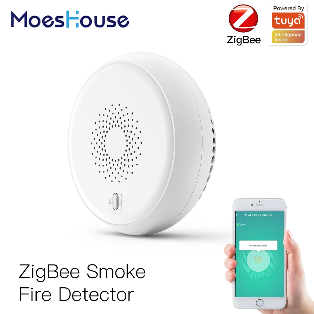 Zigbee умный датчик пожарной сигнализации детектор домашней системы безопасности с батарейным питанием Беспроводная интеллектуальная систе...
Zigbee умный датчик пожарной сигнализации детектор домашней системы безопасности с батарейным питанием Беспроводная интеллектуальная систе...