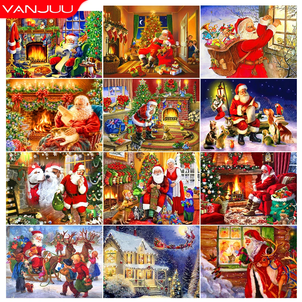 5D Diamond Painting Festival Full Drill Diamond Mosaic Portrait Cross Stitch Kits DIY Rhinestones Home Wall Decor Gift
5D Diamond Painting Festival Full Drill Diamond Mosaic Portrait Cross Stitch Kits DIY Rhinestones Home Wall Decor Gift