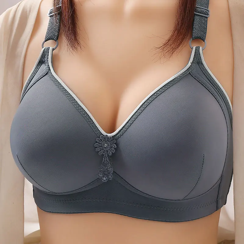 New Glossy Push up active bra Non-Magnetic Wireless Three Breasted Accessory Breast Push up Middle-Aged Mom Underwear
New Glossy Push up active bra Non-Magnetic Wireless Three Breasted Accessory Breast Push up Middle-Aged Mom Underwear