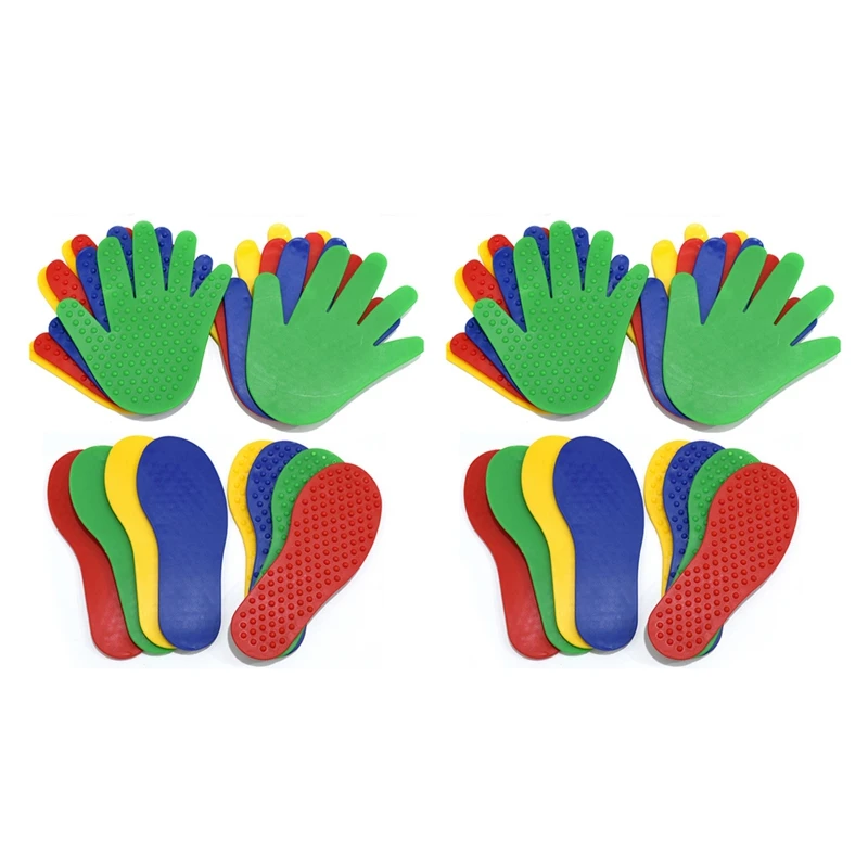 16 Pairs Hands And Feet Game 4 Color Toys For Kids Jump Play Mat Sport Musculation Indoor Outdoor Game Props
16 Pairs Hands And Feet Game 4 Color Toys For Kids Jump Play Mat Sport Musculation Indoor Outdoor Game Props