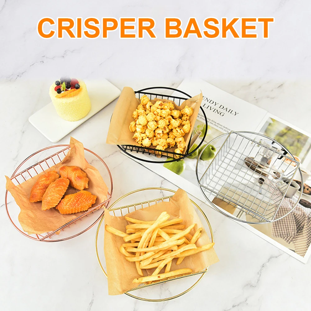 1pcs Metal Chips Basket Durable French Fries Mesh Basket Food Snacks Chips Serving Tray for Home Bar Restaurant Kitchen
1pcs Metal Chips Basket Durable French Fries Mesh Basket Food Snacks Chips Serving Tray for Home Bar Restaurant Kitchen