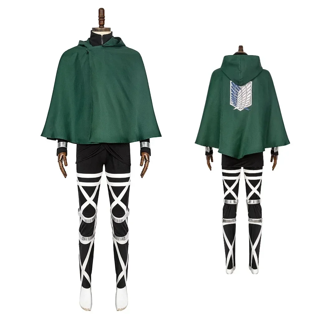 Attack on Titan 4 The Final Season Rivaille Cosplay Costume Halloween Superhero Outfits Shingeki no Kyojin Team Armour Uniform
Attack on Titan 4 The Final Season Rivaille Cosplay Costume Halloween Superhero Outfits Shingeki no Kyojin Team Armour Uniform