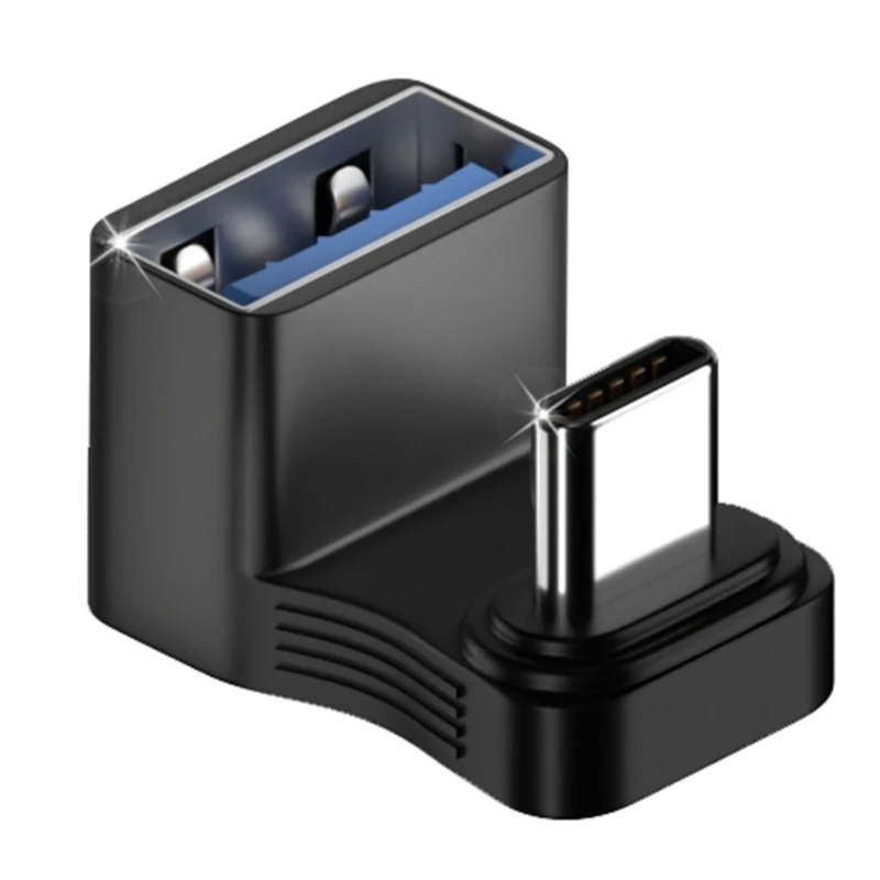 USB C Adapter 180 Degree U Shape Type C OTG Converter U Shape USB C 3.0 Connector for Laptop Tablet U Disk Card Reader
USB C Adapter 180 Degree U Shape Type C OTG Converter U Shape USB C 3.0 Connector for Laptop Tablet U Disk Card Reader