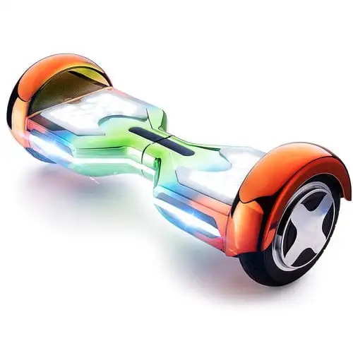 Bluetooth Hoverboard, 8 Inch Real Self Balancing Scooter, LED Light-Up Foot Pads Glow, 500W Motor, 20 Cells Battery Long Distanc
Bluetooth Hoverboard, 8 Inch Real Self Balancing Scooter, LED Light-Up Foot Pads Glow, 500W Motor, 20 Cells Battery Long Distanc