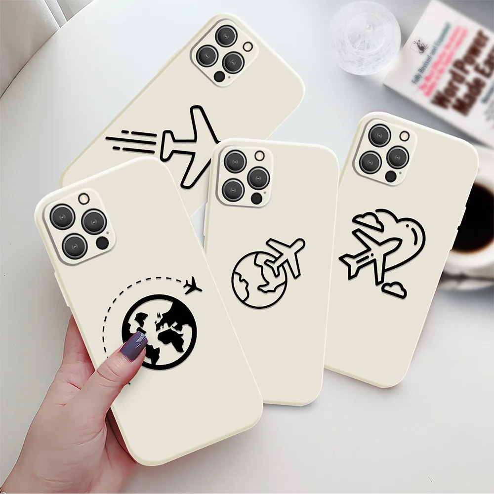 Airplane Travel Case for Iphone 14 Plus 13 12 Mini 11 Pro Max XS X XR 7 8 SE 2022 2020 Luxury Silicone Bumper Cover Coque Capa
Airplane Travel Case for Iphone 14 Plus 13 12 Mini 11 Pro Max XS X XR 7 8 SE 2022 2020 Luxury Silicone Bumper Cover Coque Capa
