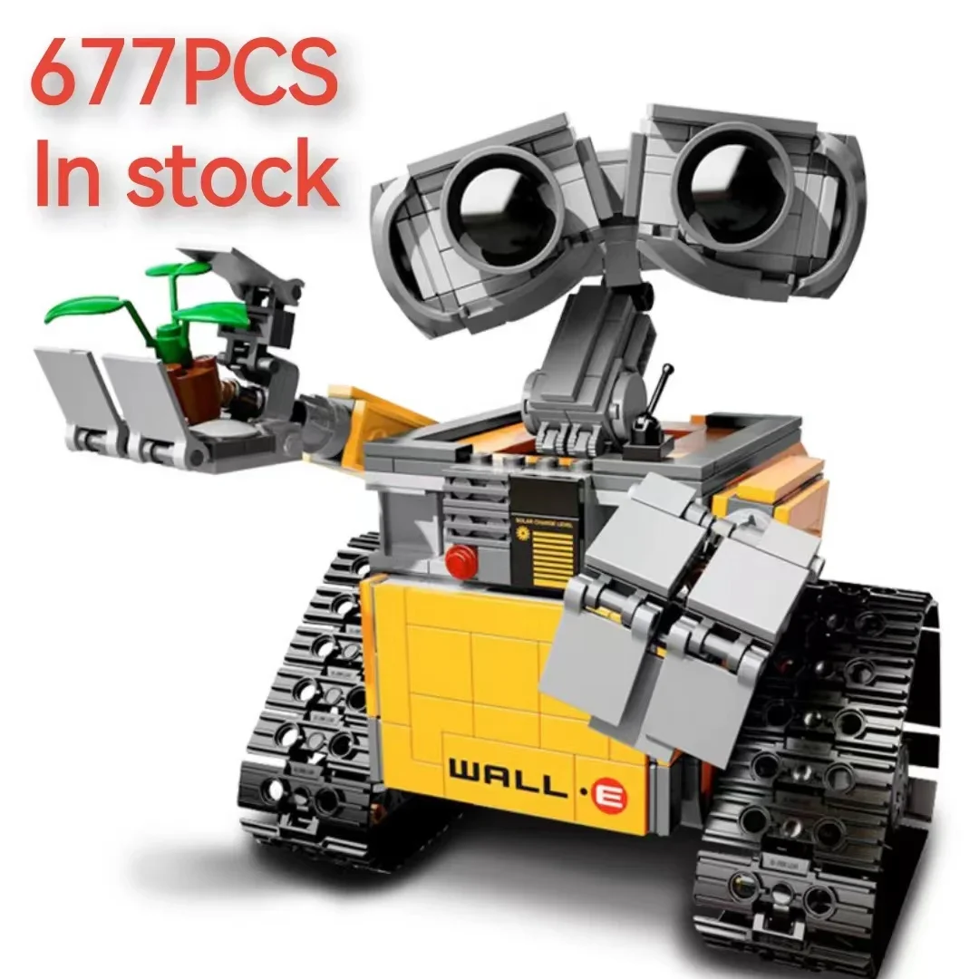 Space Walli Robot Compatible with 21303 Puzzle Assembled Building Blocks Creative Model Children Boy Toys DIY New Year Gift Spot
Space Walli Robot Compatible with 21303 Puzzle Assembled Building Blocks Creative Model Children Boy Toys DIY New Year Gift Spot