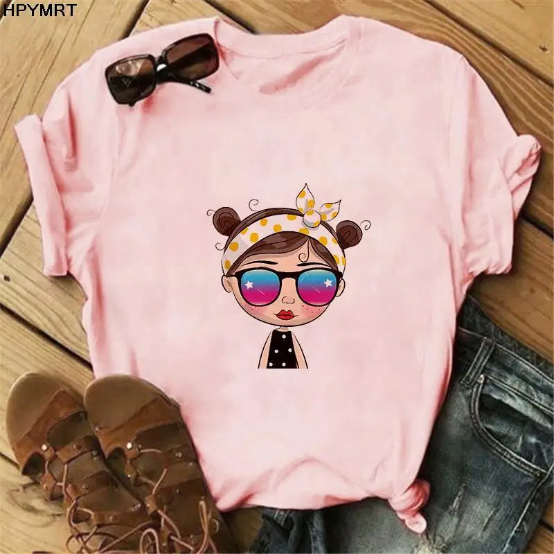 2022 Street Fashion Women Cartoon Graphic Harajuku Trend cute girl Print Lady Clothes Korean version summer short sleeve T-shirt
2022 Street Fashion Women Cartoon Graphic Harajuku Trend cute girl Print Lady Clothes Korean version summer short sleeve T-shirt