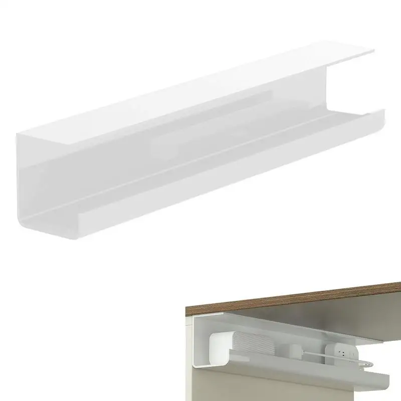 Under Table Cable Organizer Under Desk Cable Tray Wire Organizer No Trace Double-Sided Adhesive Widened Design Fire Protection
Under Table Cable Organizer Under Desk Cable Tray Wire Organizer No Trace Double-Sided Adhesive Widened Design Fire Protection