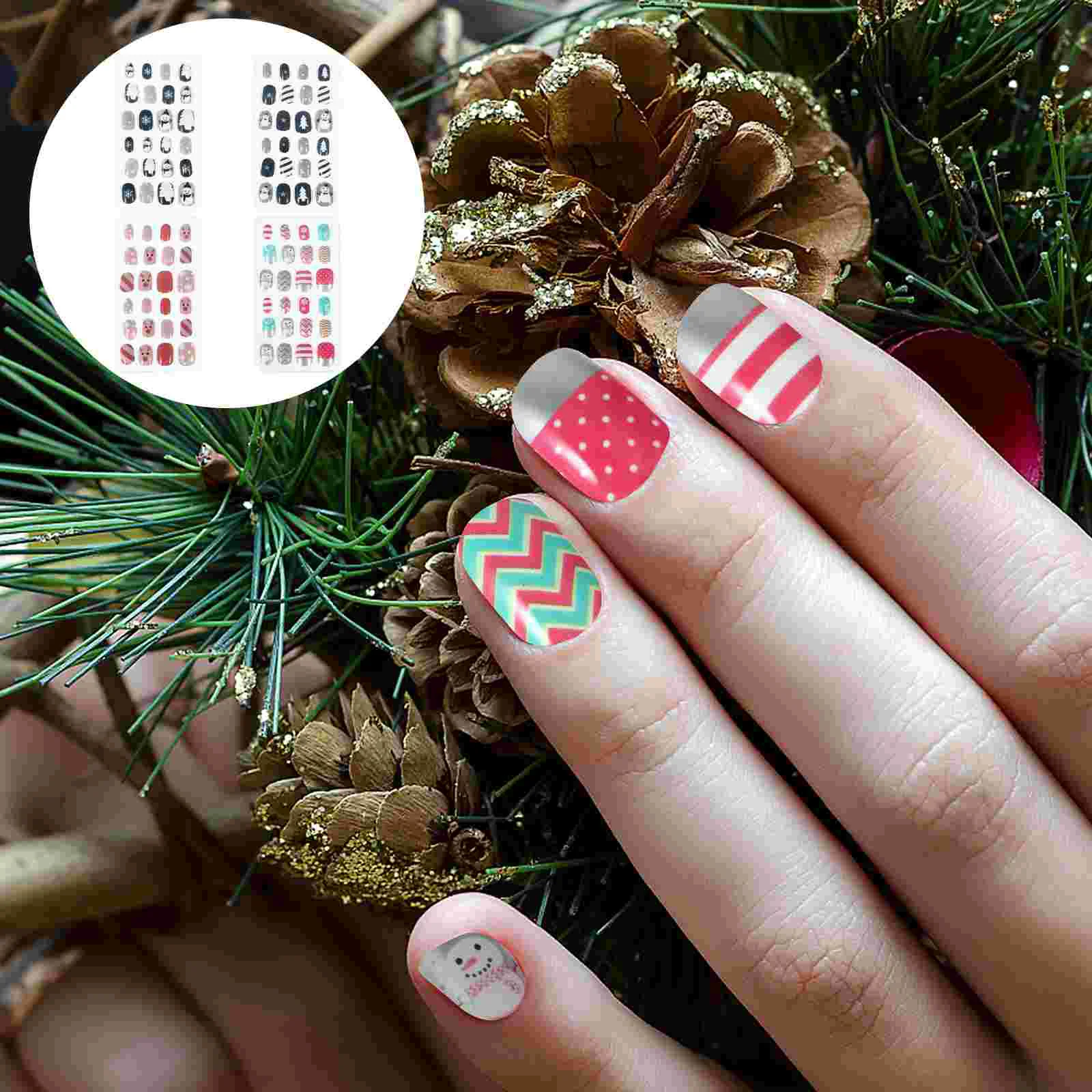 Nail Fake Christmas Nails Kids Fingernail Artificialmanicures Accessory Decor Ornamentdiy Patch False Holiday Fingernails Short
Nail Fake Christmas Nails Kids Fingernail Artificialmanicures Accessory Decor Ornamentdiy Patch False Holiday Fingernails Short