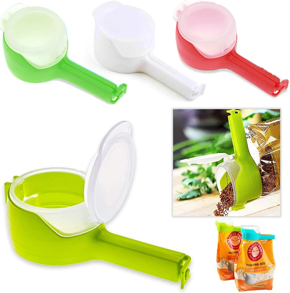 Snack Sealing Clip Plastic Fresh Keeping Sealer Clamp Food Saver Travel Kitchen Accessories Seal Food Storage Bag Clip Keeping
Snack Sealing Clip Plastic Fresh Keeping Sealer Clamp Food Saver Travel Kitchen Accessories Seal Food Storage Bag Clip Keeping