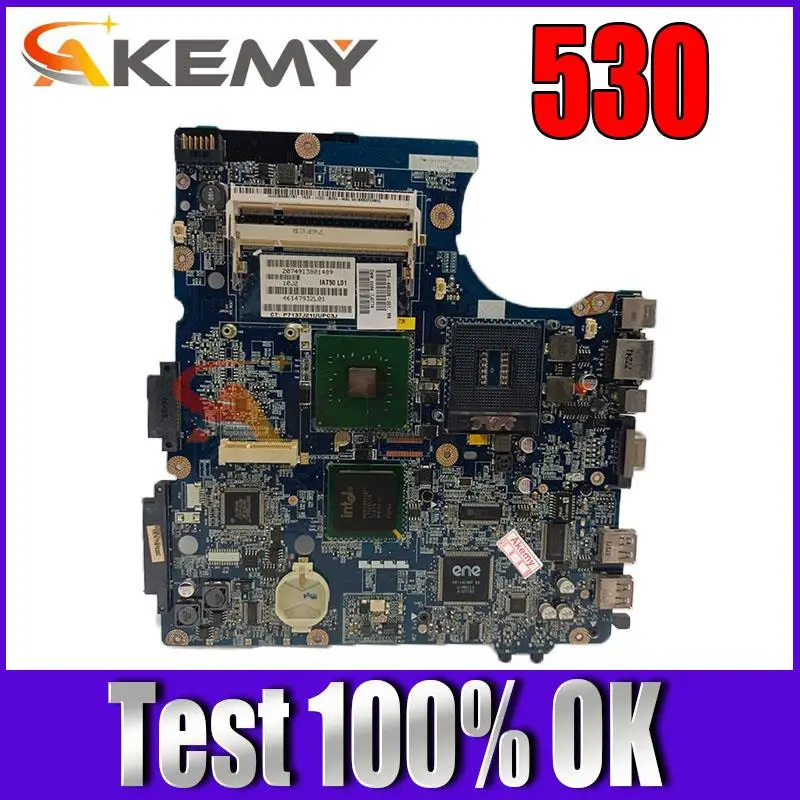 For HP Compaq 530 Laptop Motherboard 945GME DDR2 438551-001 448434-001 IAT50 LA-3491P MAIN BOARD
For HP Compaq 530 Laptop Motherboard 945GME DDR2 438551-001 448434-001 IAT50 LA-3491P MAIN BOARD