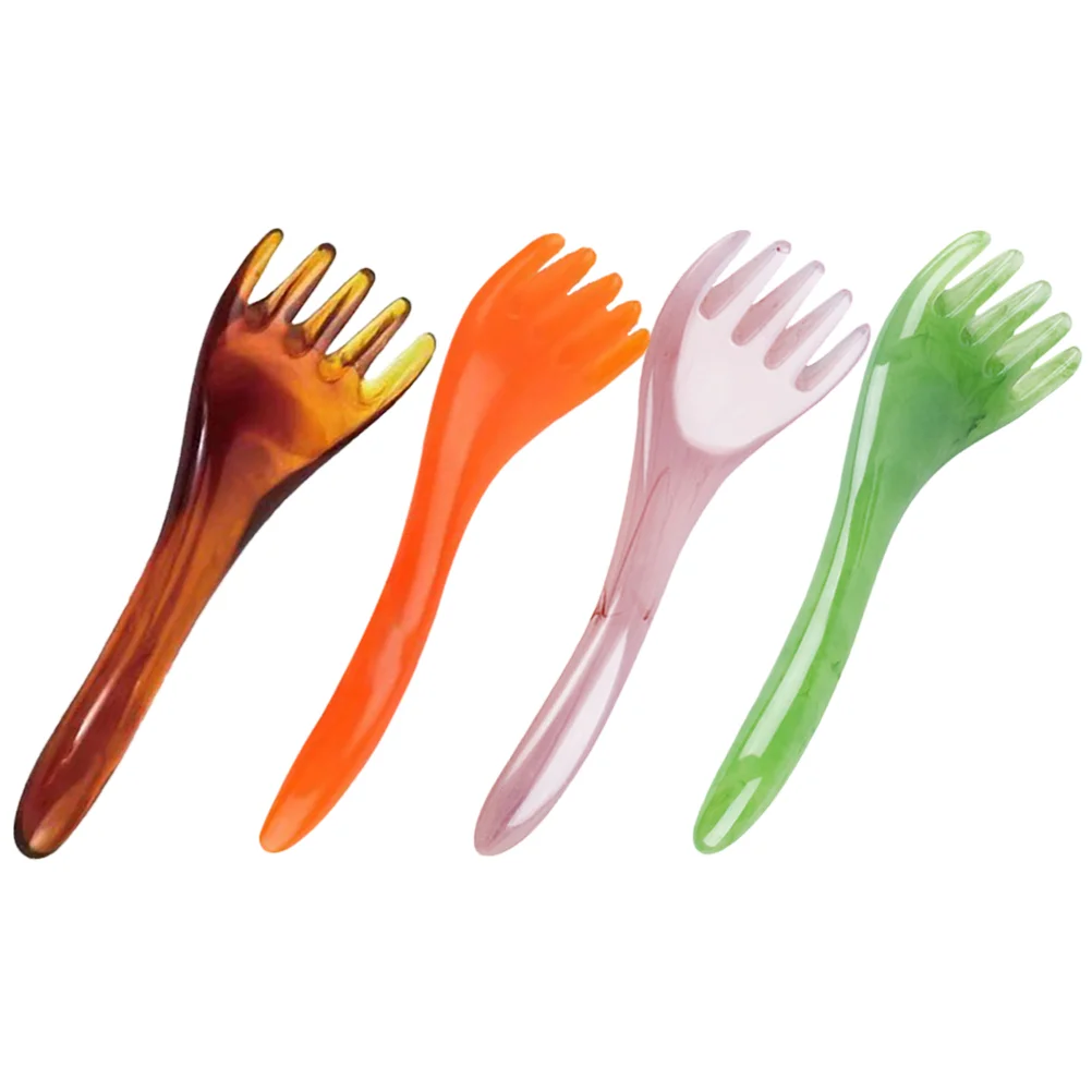 4Pcs Scalp Comb Resin Head Comb for Massaging Handheld Scalp Comb Portable Head Comb
4Pcs Scalp Comb Resin Head Comb for Massaging Handheld Scalp Comb Portable Head Comb