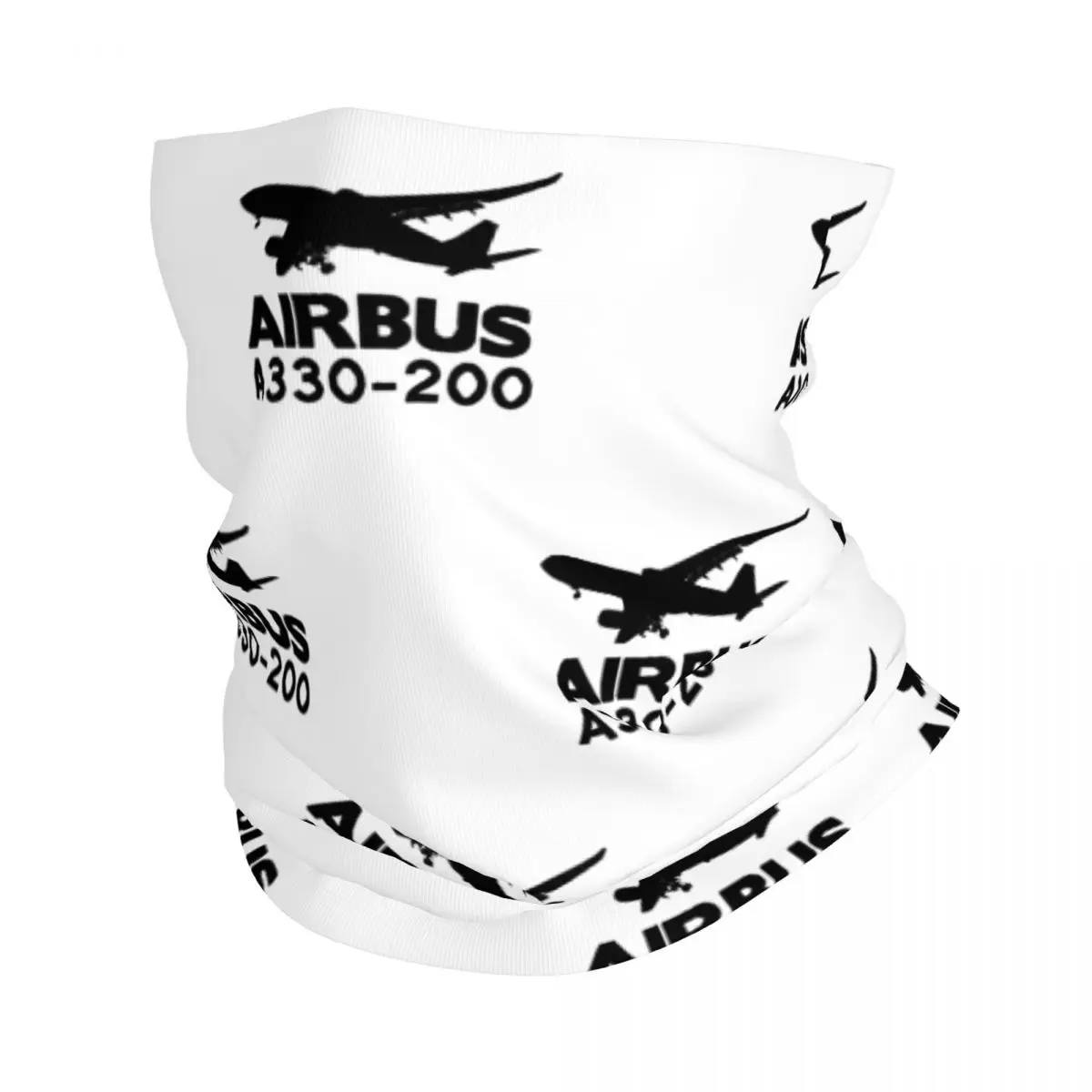 

Airbus A330 Bandana Neck Cover Printed Airline Airplane Balaclavas Mask Scarf Cycling Riding for Men Women Adult Washable