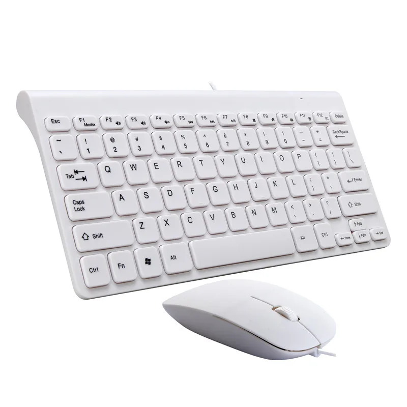 Набор проводной мини-клавиатуры Водонепроницаемая клавиатура для дома и офиса