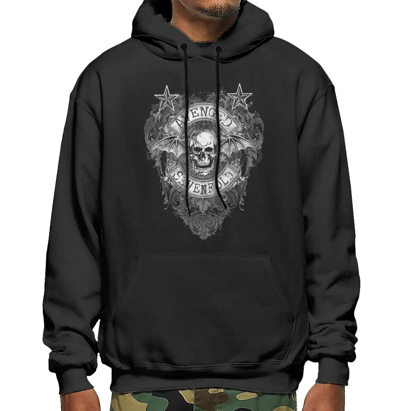 Avenged Sevenfold Stars Flourish Metal Hoodie Sweater Man Sweatshirts Hoodies For Men Streetwear Men Jackets Oversize Sweaters
Avenged Sevenfold Stars Flourish Metal Hoodie Sweater Man Sweatshirts Hoodies For Men Streetwear Men Jackets Oversize Sweaters