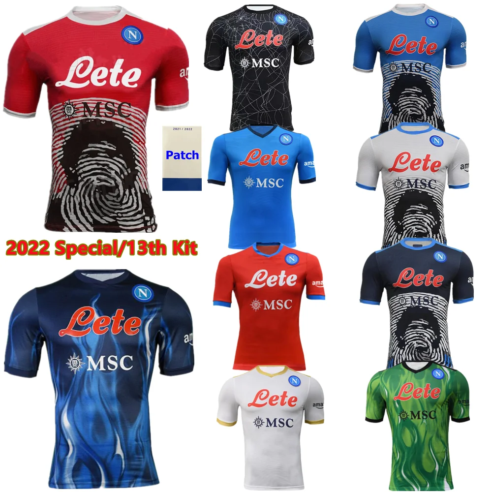 Napoli Soccer Jersey 2022 Special/13th Kit Maradona Commemorative Edition shirt 21 22 Halloween T-shirt ZIELINSKI Football shirt
Napoli Soccer Jersey 2022 Special/13th Kit Maradona Commemorative Edition shirt 21 22 Halloween T-shirt ZIELINSKI Football shirt