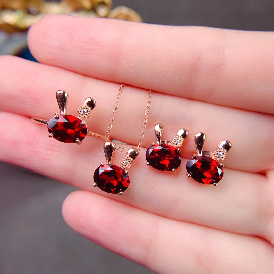 Mozambique Garnet Sterling Silver 925 Jewelry Wholesale Natural gemstone jewelry Set free delivery necklace elegant set boutique
Mozambique Garnet Sterling Silver 925 Jewelry Wholesale Natural gemstone jewelry Set free delivery necklace elegant set boutique