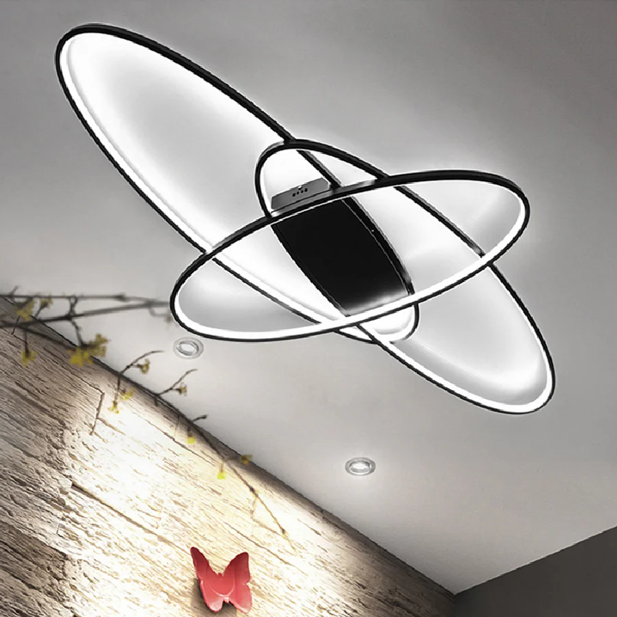 White/Black RC Dimmable Modern Led Ceiling Lights For Living Room Bedroom Study Room Home Deco Ceiling Lamp Fixtures 110V 220V
White/Black RC Dimmable Modern Led Ceiling Lights For Living Room Bedroom Study Room Home Deco Ceiling Lamp Fixtures 110V 220V