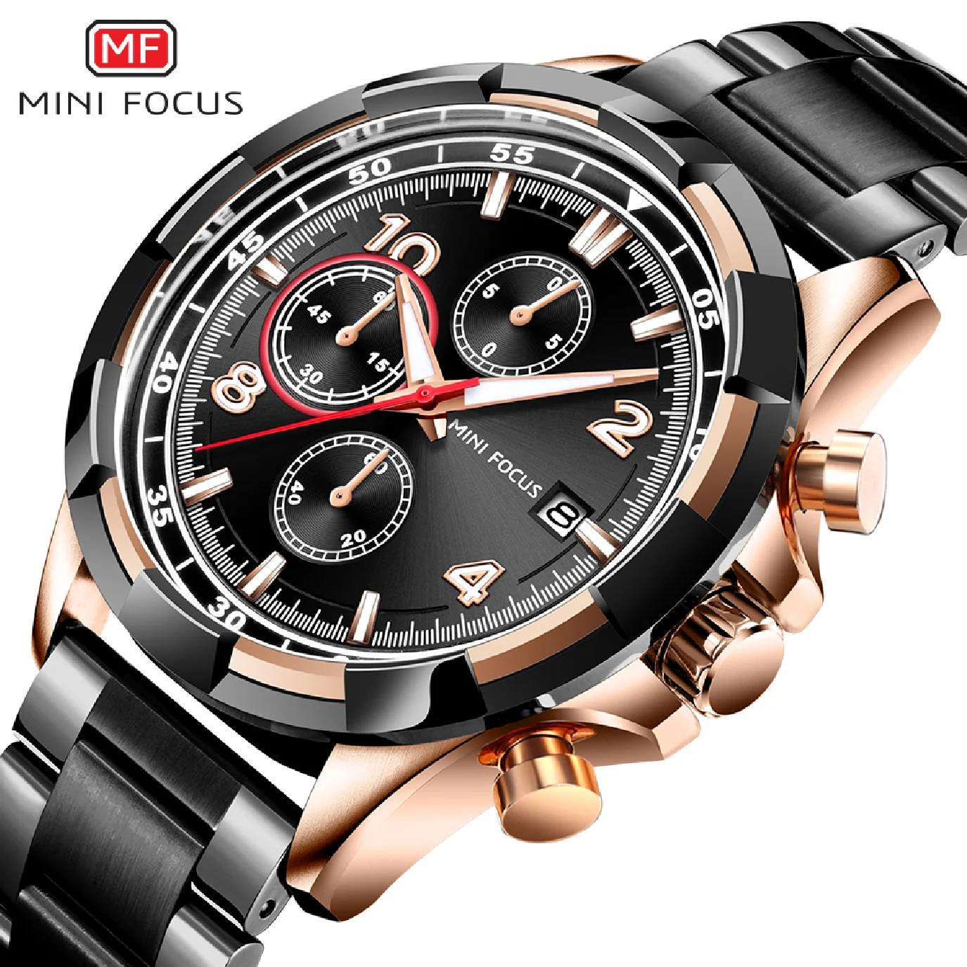 MINI FOCUS Men Watch Date Week Sport Mens Watches Chronograph Top Brand Luxury Waterproof Stainless Quartz Male Business Clock
MINI FOCUS Men Watch Date Week Sport Mens Watches Chronograph Top Brand Luxury Waterproof Stainless Quartz Male Business Clock