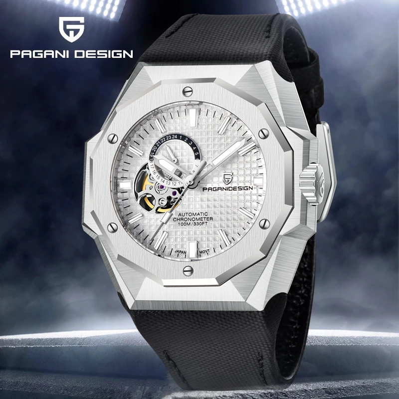 NEW PAGANI DESIGN Classic Luxury Watch Japan NH39 Men Automatic Mechanical Wristwatch Waterproof 100M Luminous Relogio Masculino
NEW PAGANI DESIGN Classic Luxury Watch Japan NH39 Men Automatic Mechanical Wristwatch Waterproof 100M Luminous Relogio Masculino