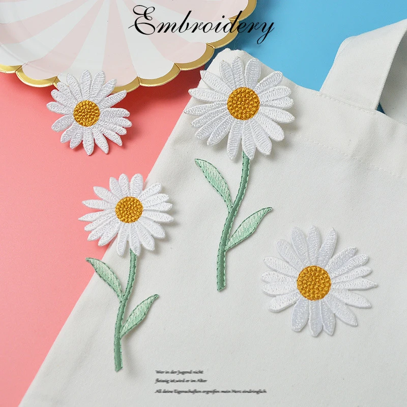 Cute Sunflower Patches for Clothing Fashion Flower Embroidery Stickers Embroidered Patch DIY Iron on Appliques T-Shirt Hat Decor
Cute Sunflower Patches for Clothing Fashion Flower Embroidery Stickers Embroidered Patch DIY Iron on Appliques T-Shirt Hat Decor