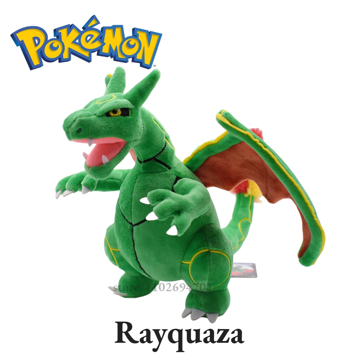Pokemon Go Pocket Monsters Rayquaza Plush Doll 25cm Soft Comfortable Stuffed Cute Animals Kawaii Kid Xmas Gift Toy for Boy Girl
Pokemon Go Pocket Monsters Rayquaza Plush Doll 25cm Soft Comfortable Stuffed Cute Animals Kawaii Kid Xmas Gift Toy for Boy Girl
