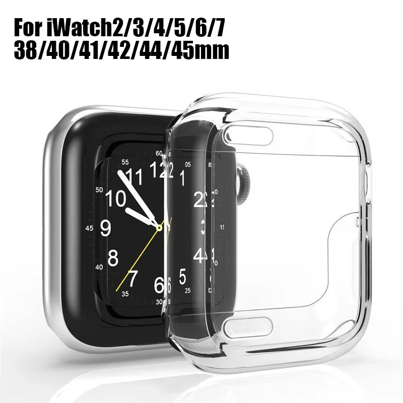 Smart Watch Case Accessories for Iwatch2/3/4/5/6/7 Watch Protective Cover Anti-Drop Dustproof Transparent Watch Accessories
Smart Watch Case Accessories for Iwatch2/3/4/5/6/7 Watch Protective Cover Anti-Drop Dustproof Transparent Watch Accessories