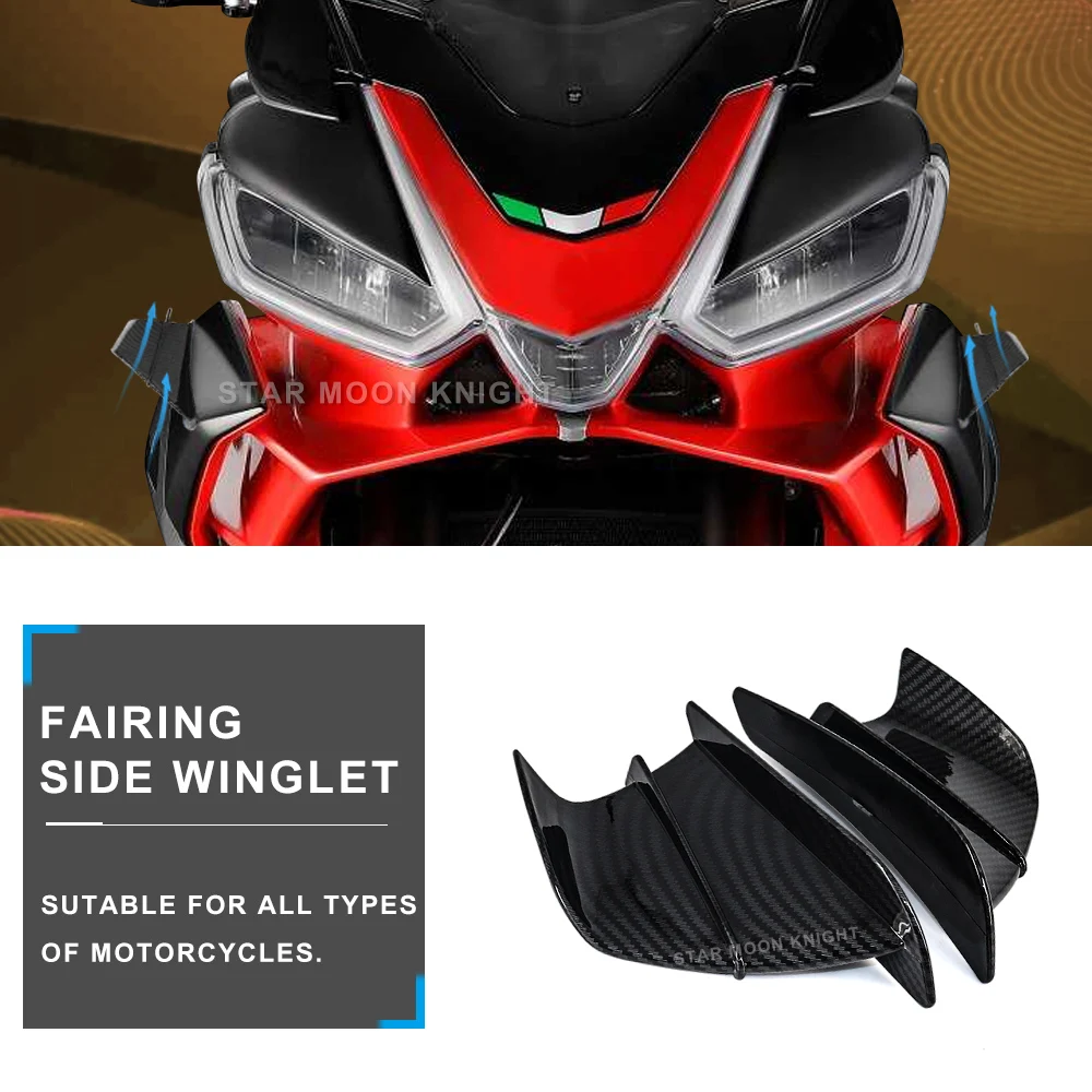 Мотоциклетный воздушный спойлер крыла комплект крыла для Aprilia RSV4 X Tuono V4 660 фабрика RS660 RS50 RS125 RS250
Мотоциклетный воздушный спойлер крыла комплект крыла для Aprilia RSV4 X Tuono V4 660 фабрика RS660 RS50 RS125 RS250
