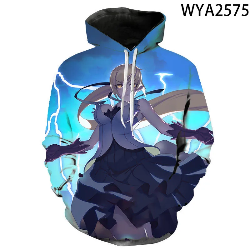 2023 мужские и женские толстовки с аниме-принтом, толстовки Monogatari с 3D принтом, пуловер для мальчиков и девочек, модная уличная одежда с длинным... 
2023 мужские и женские толстовки с аниме-принтом, толстовки Monogatari с 3D принтом, пуловер для мальчиков и девочек, модная уличная одежда с длинным...